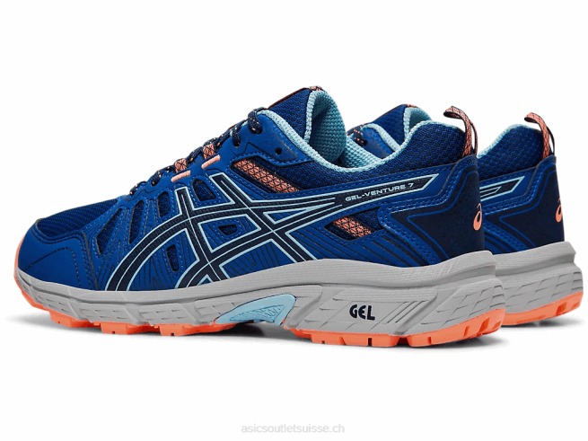 gel-venture 7 bleu étendue/patrimoine bleu Asics L6N0K4210