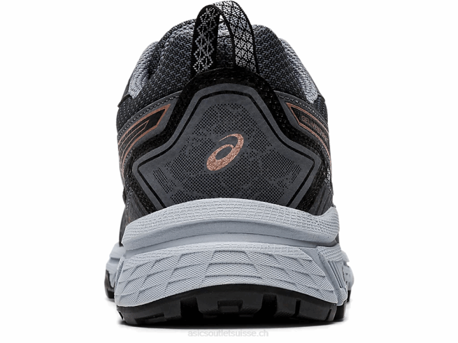 gel-venture 7 gris graphite/or rose Asics L6N0K4175