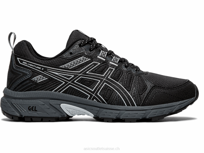 gel-venture 7 noir/gris piémont Asics L6N0K4209