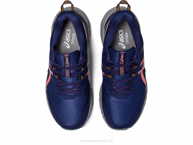 gel-venture 9 bleu indigo/papaye Asics L6N0K2213