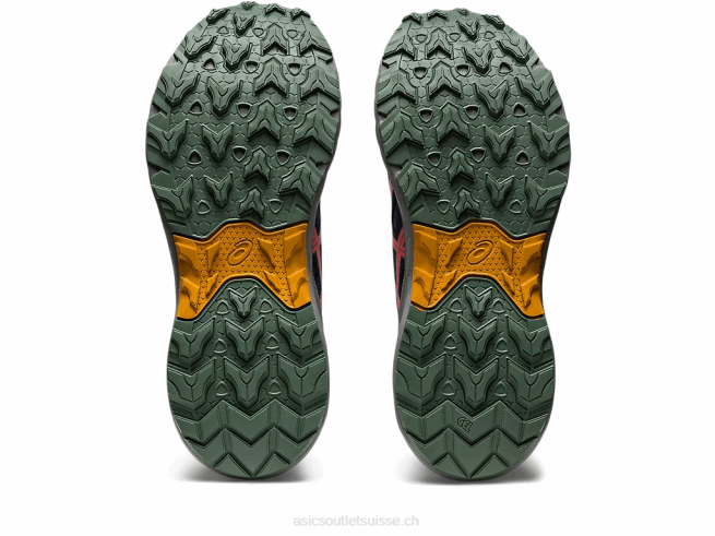 gel-venture 9 large bleu indigo/papaye Asics L6N0K2205