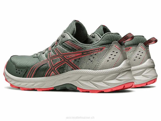 gel-venture 9 lierre/papaye Asics L6N0K2218