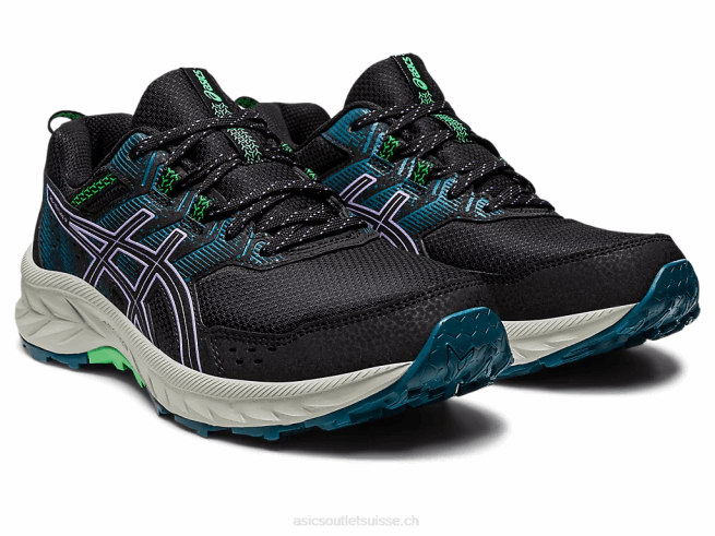 gel-venture 9 noir/violet numérique Asics L6N0K2212