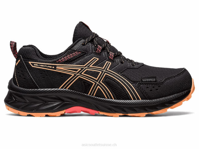 gel-venture 9 étanche dune noire/d'été Asics L6N0K2228