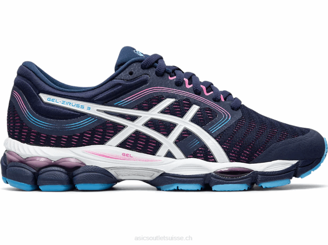 gel-ziruss 3 caban/blanc Asics L6N0K4191