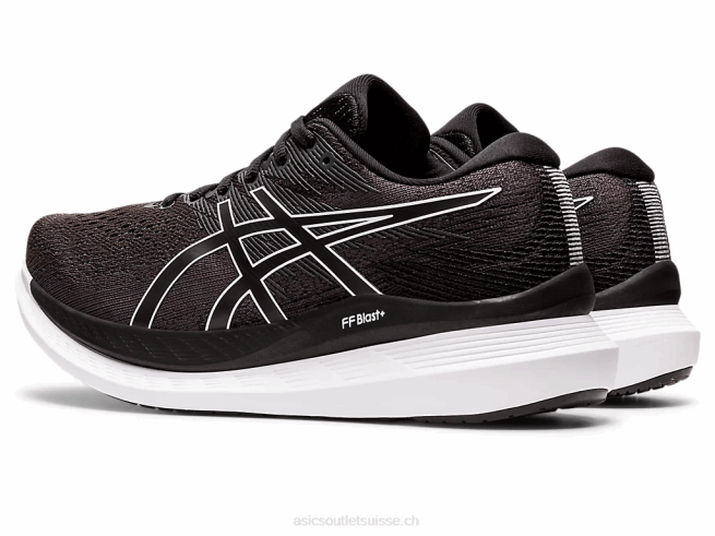 glideride 3 large noir blanc Asics L6N0K2631