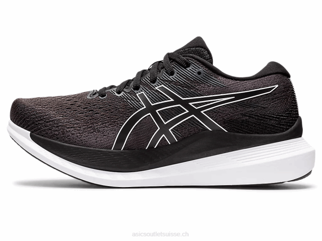 glideride 3 large noir blanc Asics L6N0K2631