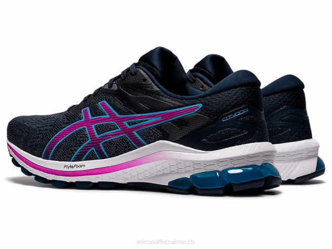 gt-1000 10 de large bleu français/raisin numérique Asics L6N0K3999