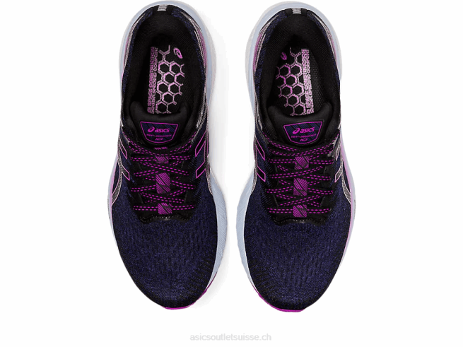 gt-2000 10 de large bleu marine/orchidée Asics L6N0K2600