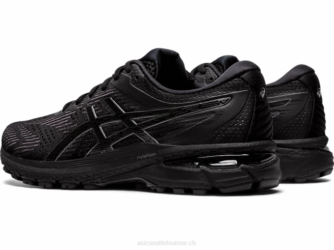 gt-2000 8 de large noir Asics L6N0K4197