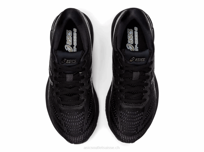 gt-2000 8 de large noir Asics L6N0K4197