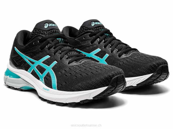 gt-2000 9 noir/cyan techno Asics L6N0K4125