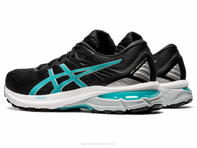gt-2000 9 noir/cyan techno Asics L6N0K4125