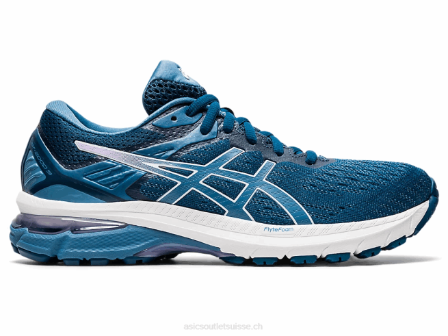 gt-2000 9 étroit fil mako bleu/gris Asics L6N0K4124