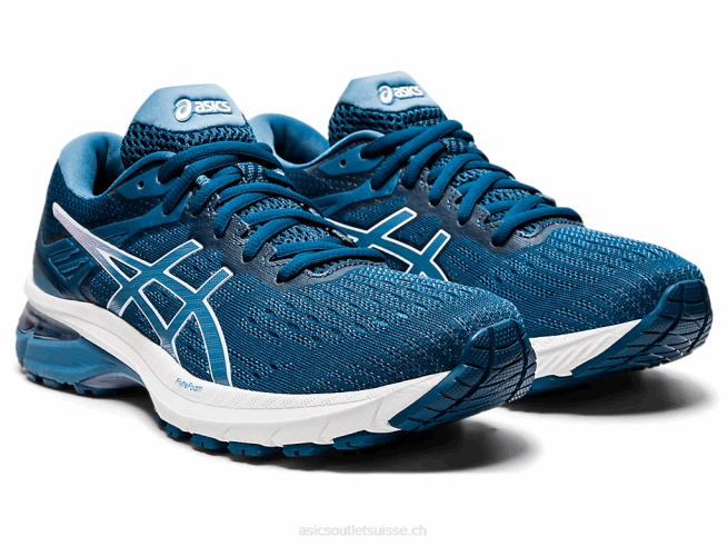gt-2000 9 étroit fil mako bleu/gris Asics L6N0K4124