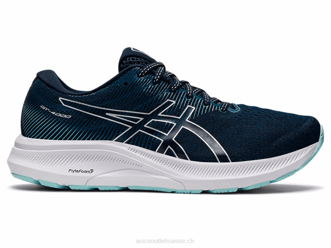 gt-4000 3 bleu français/argent pur Asics L6N0K2658