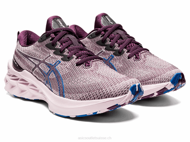novablast 2 le prune foncé/rose à peine Asics L6N0K3527