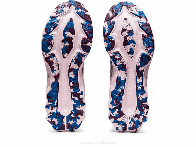 novablast 2 le prune foncé/rose à peine Asics L6N0K3527