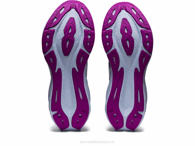 novablast 3 blanc/bleu de plongée Asics L6N0K2887