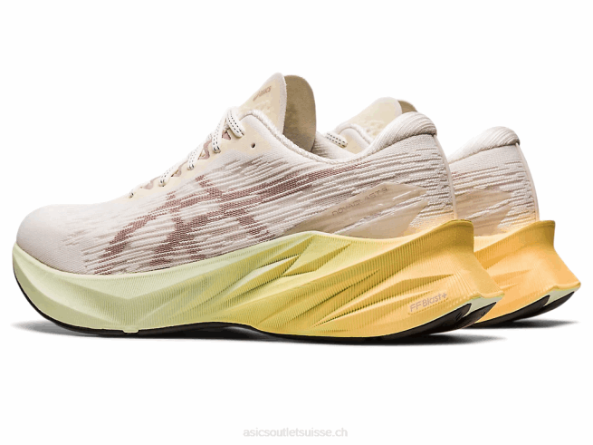 novablast 3 crème/fauve Asics L6N0K2870