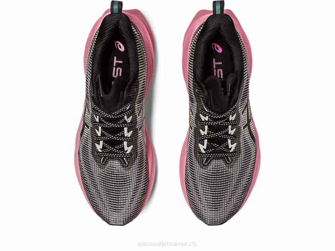 novablast 3 le rave noir/rose Asics L6N0K2267