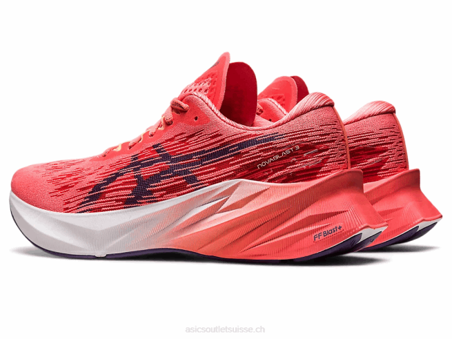 novablast 3 papaye/violet poussiéreux Asics L6N0K2416