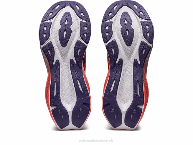 novablast 3 papaye/violet poussiéreux Asics L6N0K2416