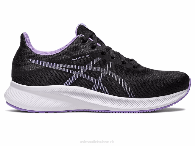 patriote 13 noir/violet numérique Asics L6N0K2536