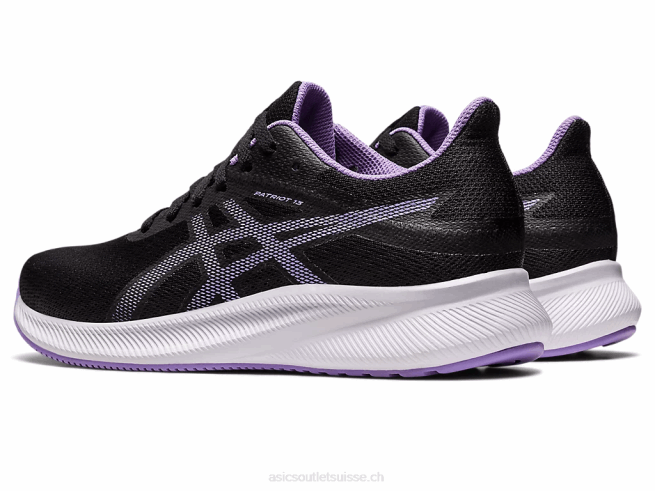 patriote 13 noir/violet numérique Asics L6N0K2536