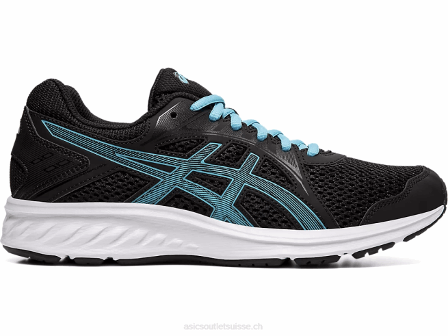 secousse 2 large noir/aquarium Asics L6N0K3914
