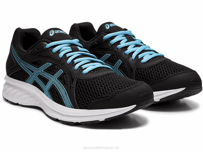 secousse 2 large noir/aquarium Asics L6N0K3914