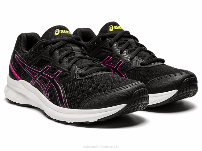 secousse 3 noir/rose vif Asics L6N0K3991