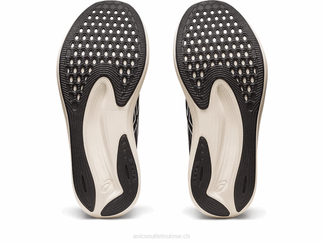 Éviter la vitesse large noir blanc Asics L6N0K2573