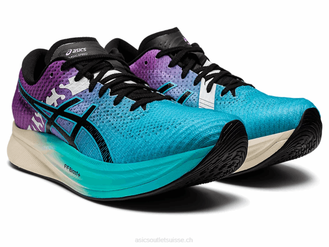 vitesse magique 2 ekiden aquarium/noir Asics L6N0K2775