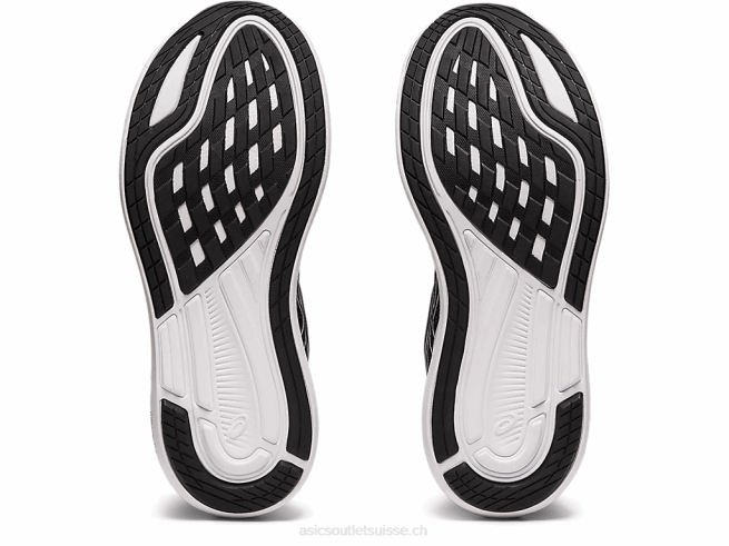 évoride 2 large noir blanc Asics L6N0K3985