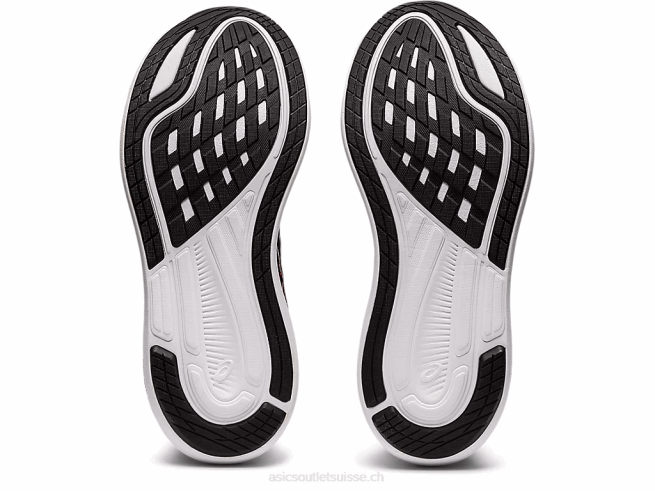 évoride 2 noir/corail flamboyant Asics L6N0K3811