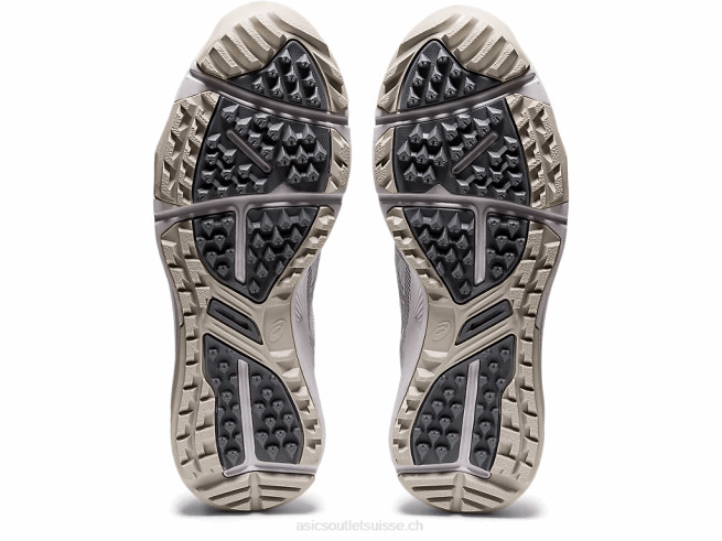 as du cours de gel blanc/argent pur Asics L6N0K3251