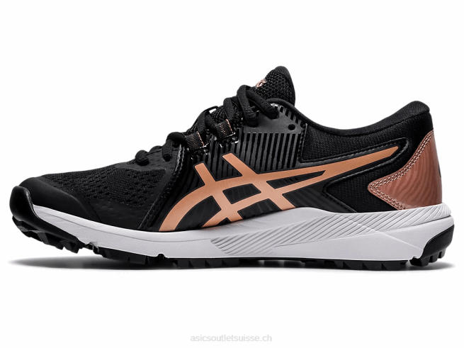 glisse sur gel noir/or rose Asics L6N0K4056