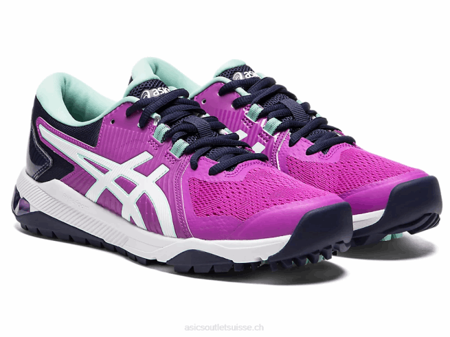 glisse sur gel orchidée/blanc Asics L6N0K3568