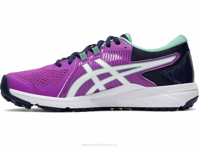 glisse sur gel orchidée/blanc Asics L6N0K3568