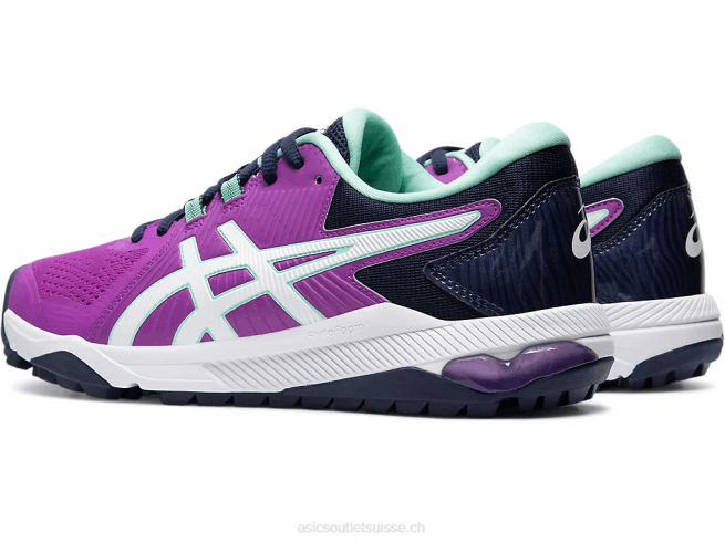 glisse sur gel orchidée/blanc Asics L6N0K3568