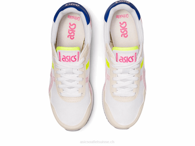 coureur de tigre blanc/barbe à papa Asics L6N0K3141