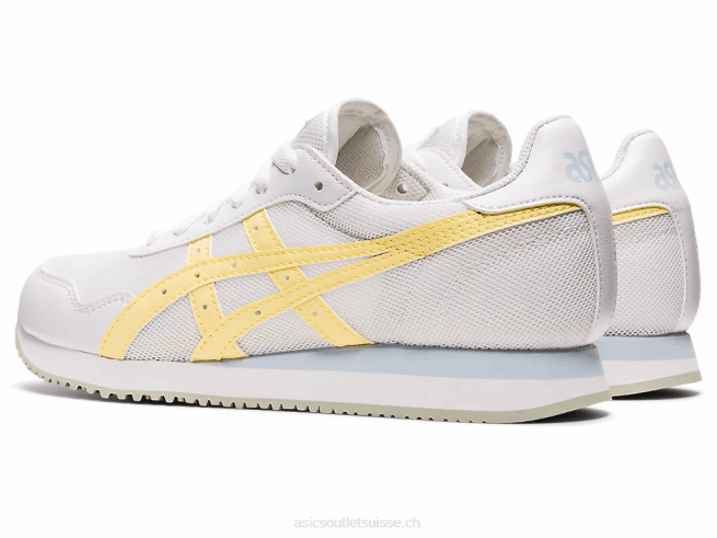 coureur de tigre blanc/beurre Asics L6N0K3506