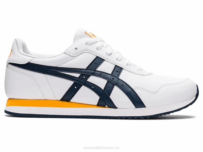 coureur de tigre blanc/bleu français Asics L6N0K641
