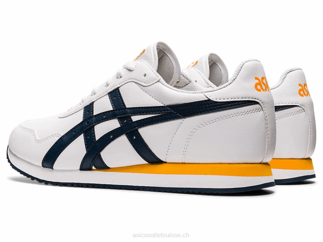 coureur de tigre blanc/bleu français Asics L6N0K641