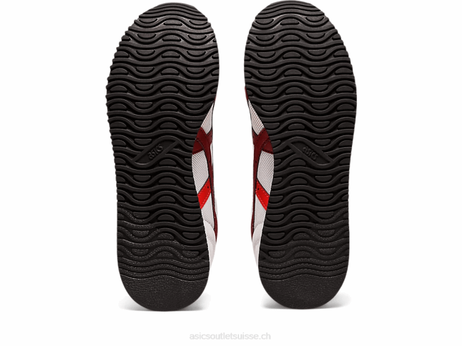 coureur de tigre blanc/bordeaux Asics L6N0K3148