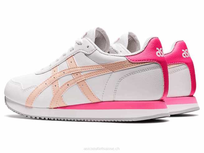 coureur de tigre blanc/brise Asics L6N0K2635