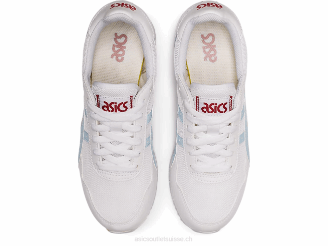 coureur de tigre blanc/ciel Asics L6N0K3522