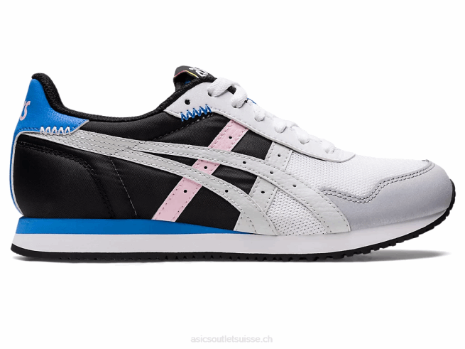 coureur de tigre blanc/gris glacier Asics L6N0K3189