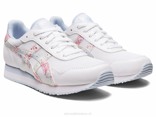 coureur de tigre blanc/papaye Asics L6N0K2164